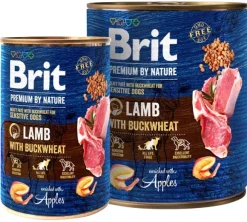 Brit Premium by Nature Lamb with Buckwheat märkäruoka, 400g