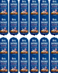 Brit Premium Chicken & White Fish -koiranmakkara 12 x 800 g