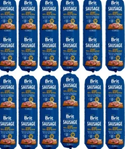 Brit Premium Koiranmakkara Beef & Fish SPORT 12 x 800 g