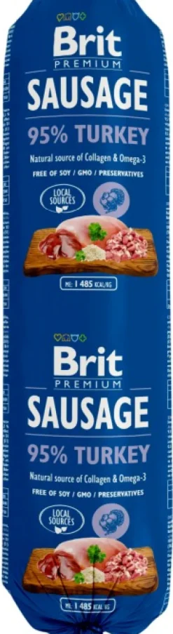 Brit Premium Turkey -koiranmakkara 800 g