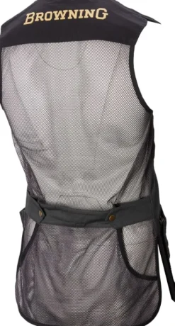 Browning Classic Shooting Vest ampumaliivi, tummanharmaa