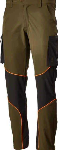 Browning Javelin Pant reisitaskuhousut, vihreä/oranssi