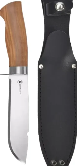 Brusletto Villmarka -puukko, pieni, Olive Light
