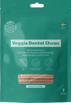 Buddy Dental Stick enriched with Kelp hammaspurutikku, M