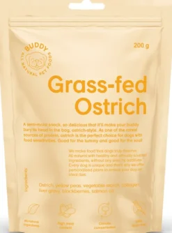 Buddy Semi-moist Snack makupala strutsi/karhunvatukka, 200 g