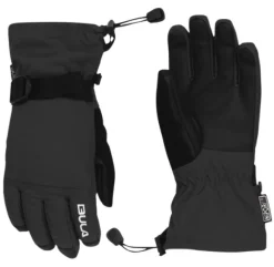 Bula Junior Move Gloves lasten käsineet, musta