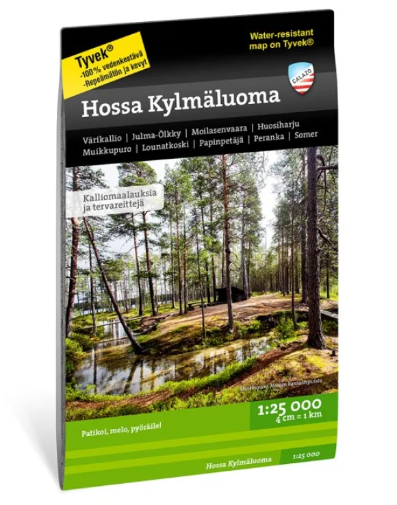 Calazo Hossa Kylmäluoma 1:25 000