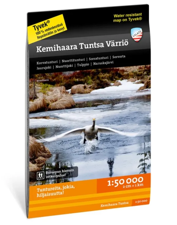 Calazo Kemihaara Tuntsa Verriö 1:50 000