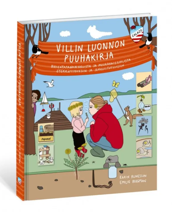 Calazo Villin Luonnon Puuhakirja