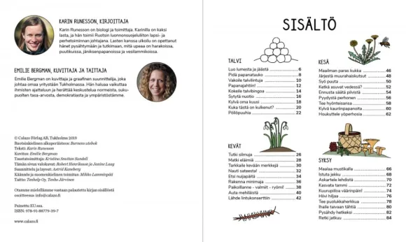 Calazo Villin Luonnon Puuhakirja