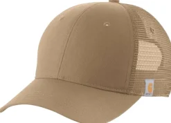 Carhartt Canvas Mesh Back Cap Dark Khaki