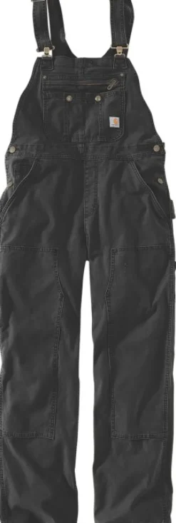 Carhartt Crawford Bib Overall naisten lappuhaalarit, musta