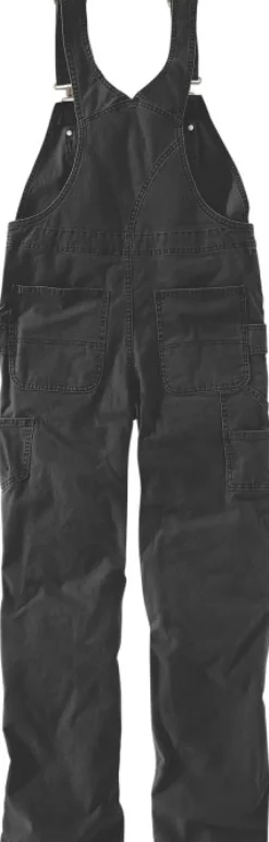 Carhartt Crawford Bib Overall naisten lappuhaalarit, musta
