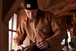 Carhartt Duck Detroit Jacket takki, Carhartt® Brown