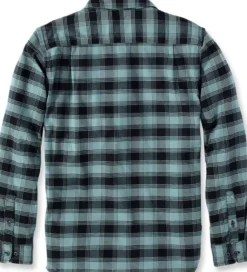 Carhartt Flannel L/S Plaid Shirt flanellipaita, vaaleansininen