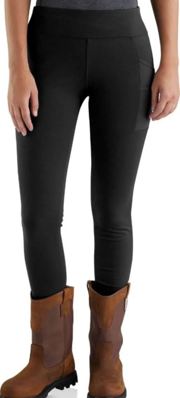 Carhartt Force Lightweight Utility Leggings, musta