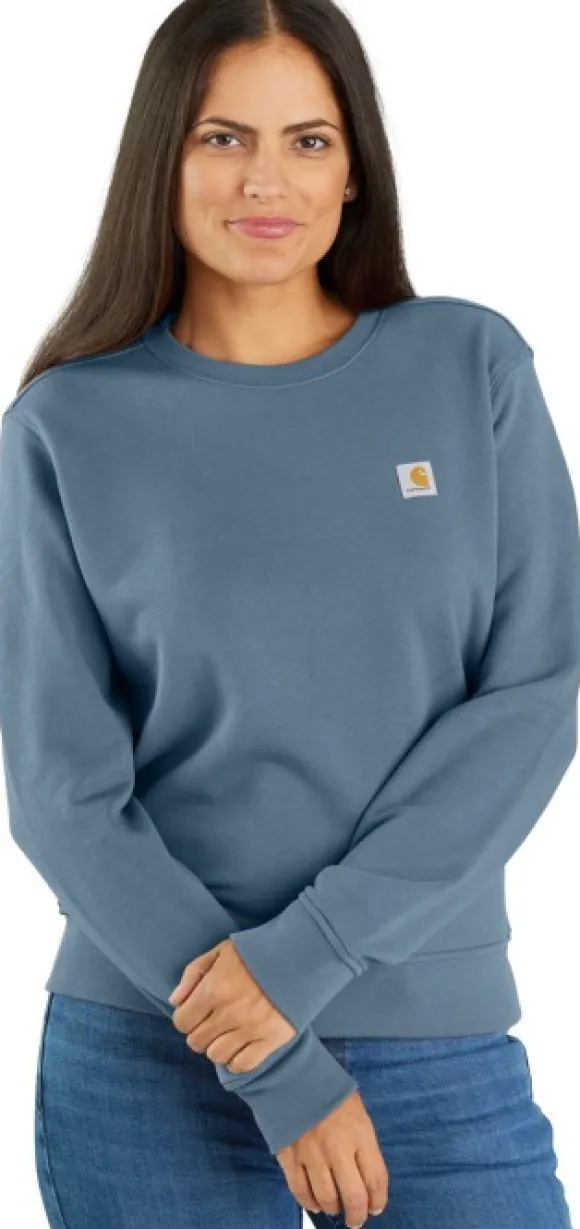 Carhartt French Terry Crewneck Sweatshirt naisten pusero, Thundercloud