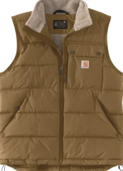 Carhartt Loose Fit Midweight Insulated Vest vuorillinen liivi, ruskea