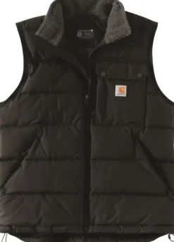 Carhartt Loose Fit Midweight Insulated Vest vuorillinen liivi, musta