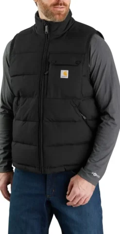 Carhartt Loose Fit Midweight Insulated Vest vuorillinen liivi, musta