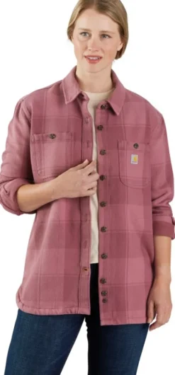 Carhartt Loose Fit Twill Shirt Jacket naisten paita, Woodrose