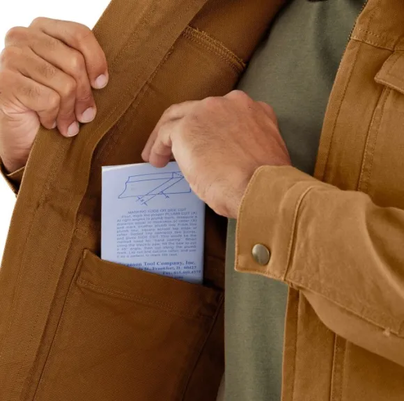 Carhartt M's Duck Relaxed Fit Jacket Carhartt® Brown