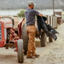 Carhartt M's Duck D. Front Logger Pant Carhartt® Brown