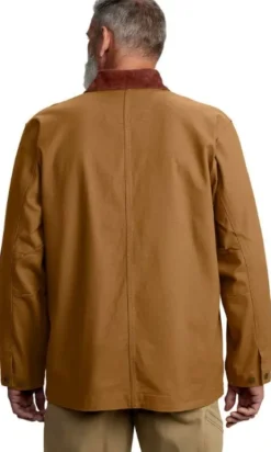Carhartt M's Duck Loose Fit Chore Coat Carhartt® Brown