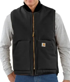 Carhartt M's Insulated Rib Collar liivi Carhartt® musta