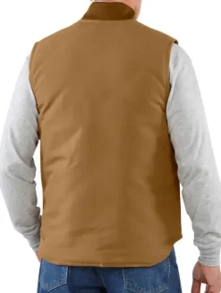 Carhartt M's Insulated Rib Collar liivi Carhartt®, ruskea