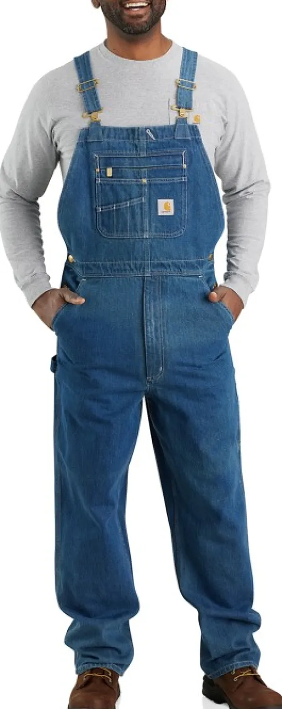 Carhartt M's Loose Fit Denim Bib Overall Darkstone