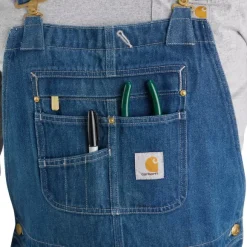Carhartt M's Loose Fit Denim Bib Overall Darkstone