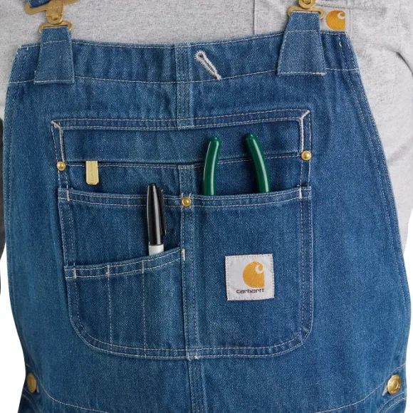 Carhartt M's Loose Fit Denim Bib Overall Darkstone