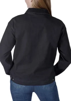 Carhartt Relaxed Fit Canvas Detroit Jacket naisten takki, musta