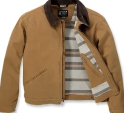 Carhartt Relaxed Fit Canvas Detroit Jacket naisten takki, Carhartt® Brown