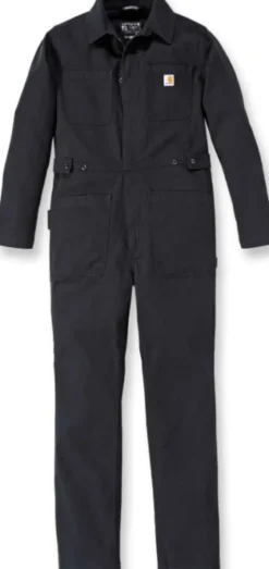 Carhartt Relaxed Fit Canvas Coverall naisten haalarit, musta