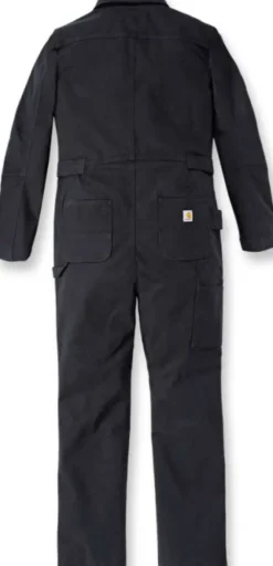 Carhartt Relaxed Fit Canvas Coverall naisten haalarit, musta