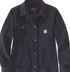 Carhartt Relaxed Fit Denim Jacket Basin naisten farkkutakki