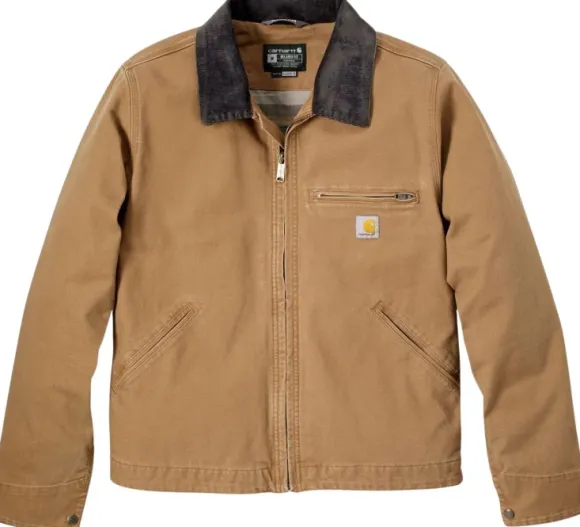 Carhartt Relaxed Fit Duck Detroit Jacket takki, Carhartt® Brown
