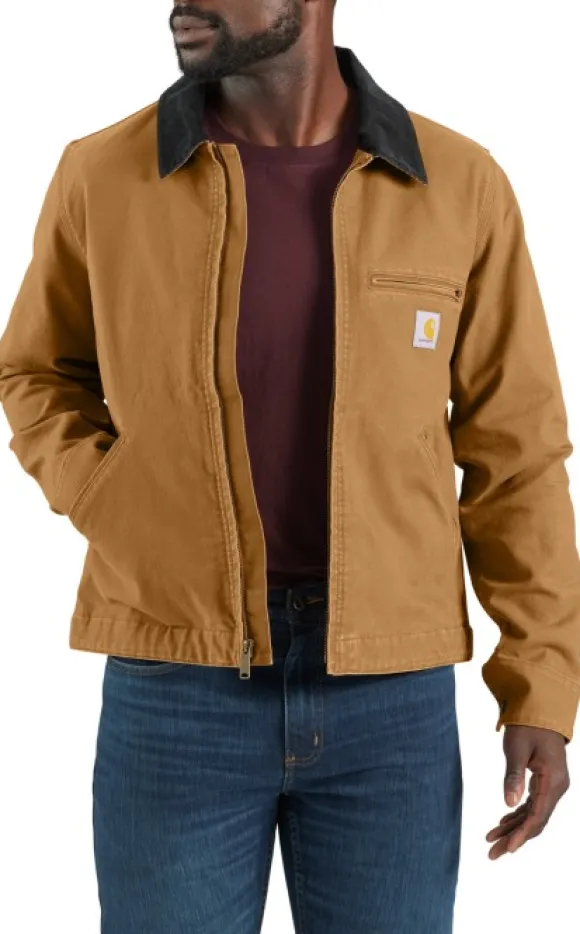 Carhartt Relaxed Fit Duck Detroit Jacket takki, Carhartt® Brown