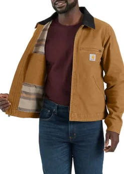 Carhartt Relaxed Fit Duck Detroit Jacket takki, Carhartt® Brown
