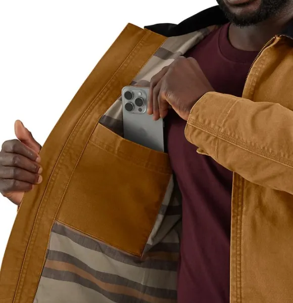 Carhartt Relaxed Fit Duck Detroit Jacket takki, Carhartt® Brown