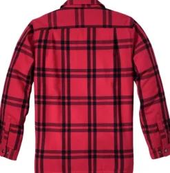 Carhartt Roane Hooded Shirt Jacket vuorillinen paita, Crabapple