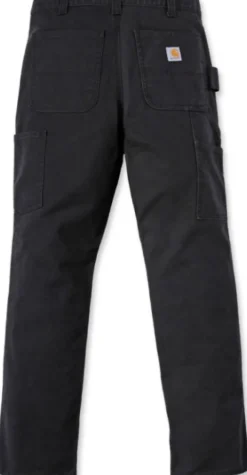 Carhartt Stretch Duck Double Front housut, musta