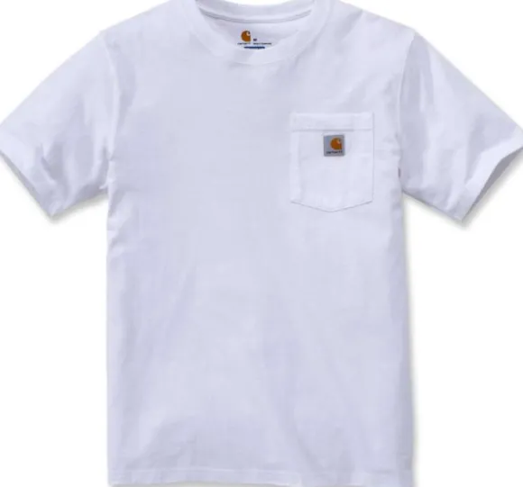 Carhartt Workwear Pocket S/S T-Shirt miesten t-paita, valkoinen