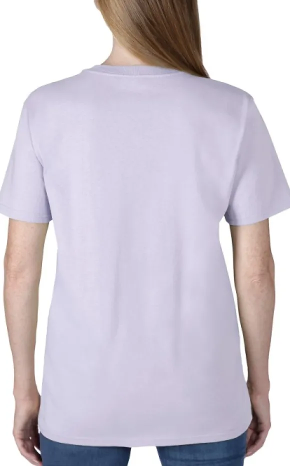 Carhartt Workwear Pocket S/S T-Shirt naisten t-paita, Lilac Haze