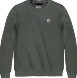 Carhartt W's French Terry Crewneck Sweatshirt Dusty Olive