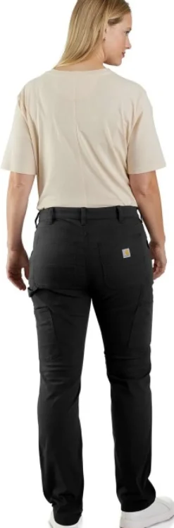 Carhartt W's Relaxed Fit Canvas Work Pant Black