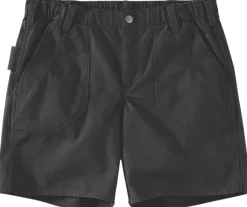 Carhartt W's Relaxed Fit Canvas Work Short Black
