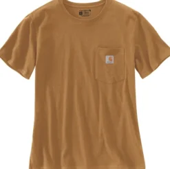 Carhartt W's Workwear Pocket S/S T-Shirt Carhartt® Brown